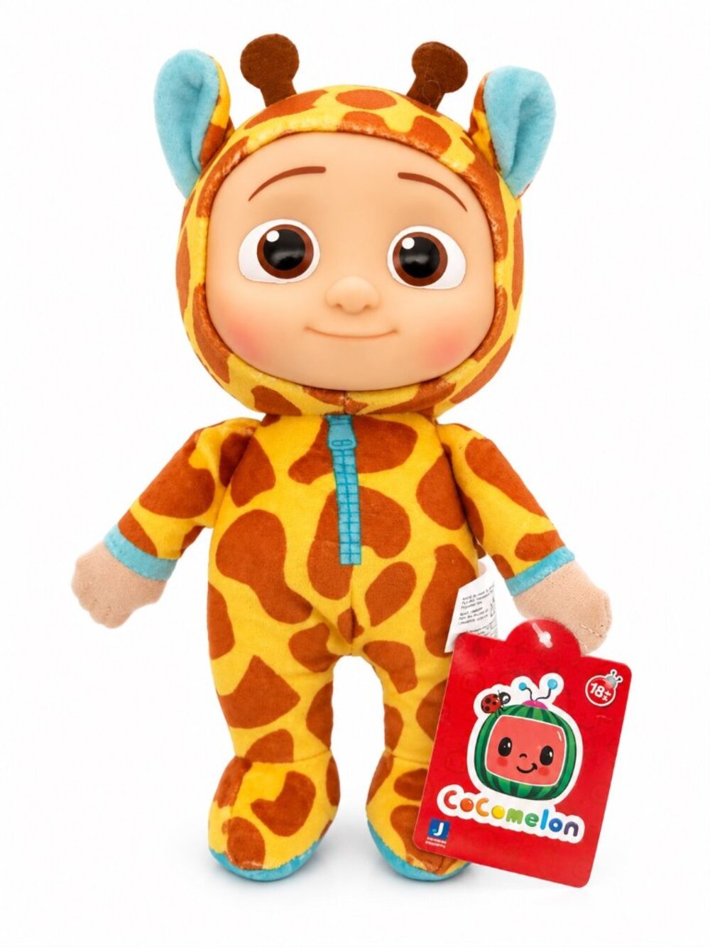 CoComelon JJ Giraffe Plush 8" Jazwares Little Doll NWT Animal Costume